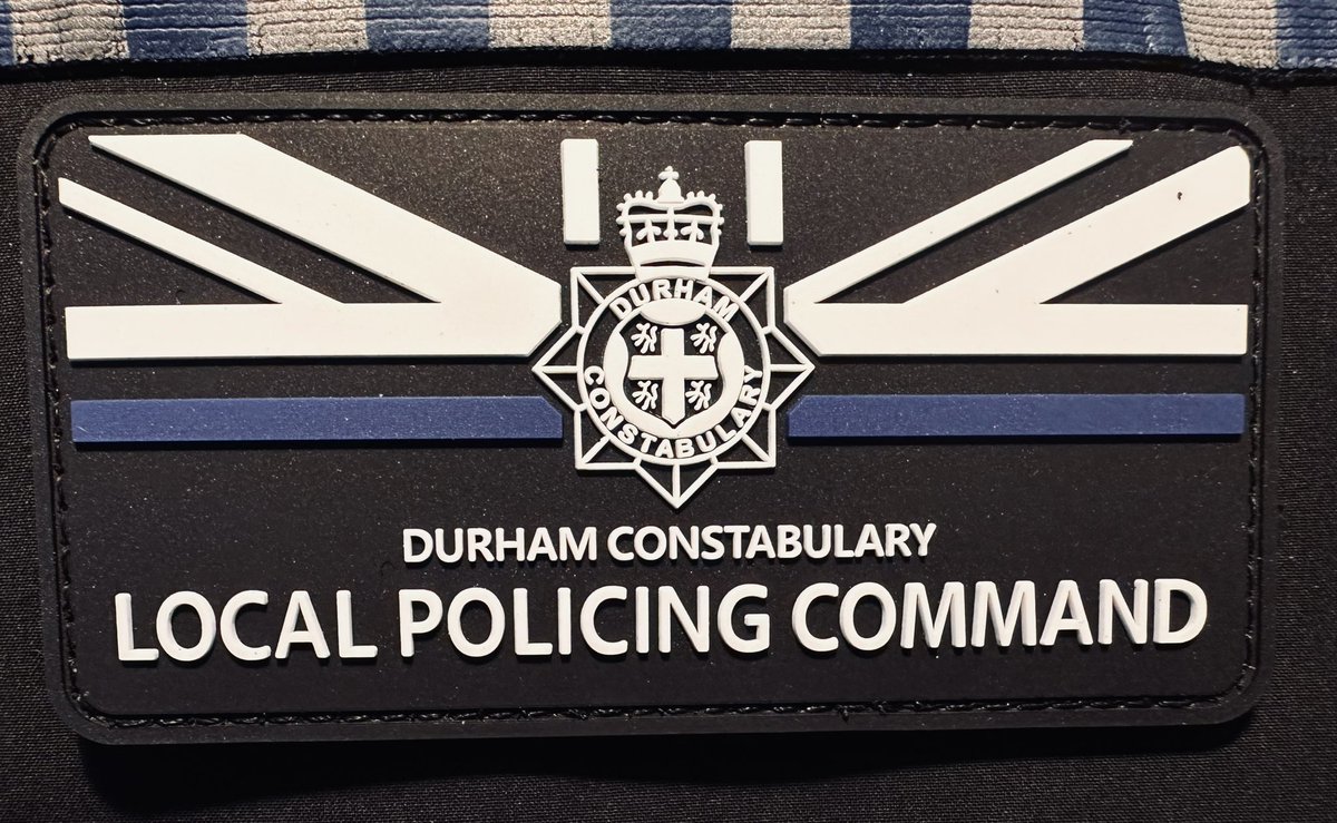 Our new force issue Local Policing Command patches. Nice to see the #ThinBlueLine included, remembering those who have lost their lives protecting and serving communities. #DurhamDifference 
@UK_COPS @ThinBlueLineUK #ResponsePolicingWeek @policecareuk @LightthelakesUK