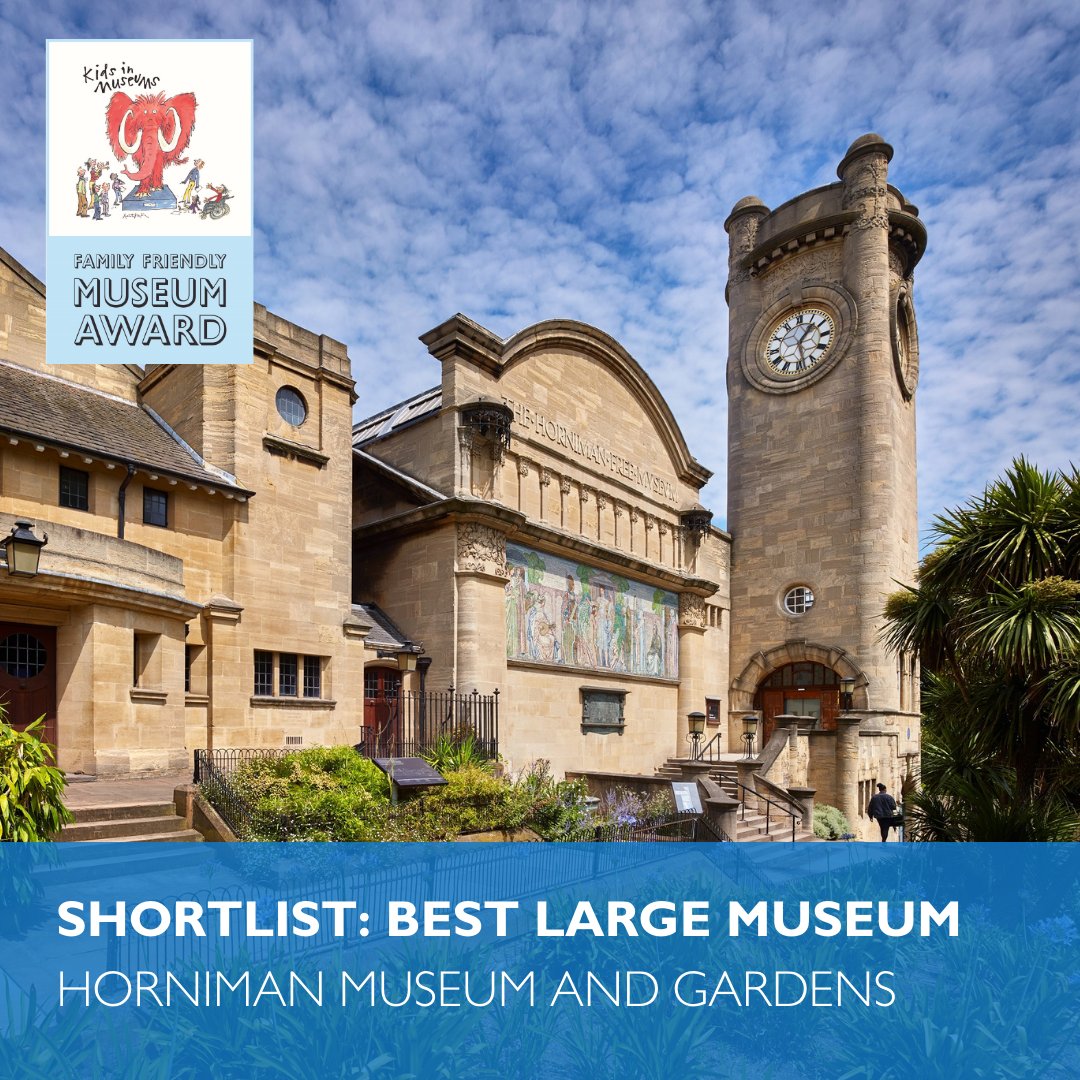 kidsinmuseums's tweet photo. Shortlisted: @HornimanMuseum

The museum's family offer - across facilities, access, café & exhibitions - continues to be excellent. They research family audiences' needs, involve them in future development & support the community with projects like being a Warm Space, running a Summer Holiday Club & offering free Aquarium tickets.

#FamilyFriendlyMuseum