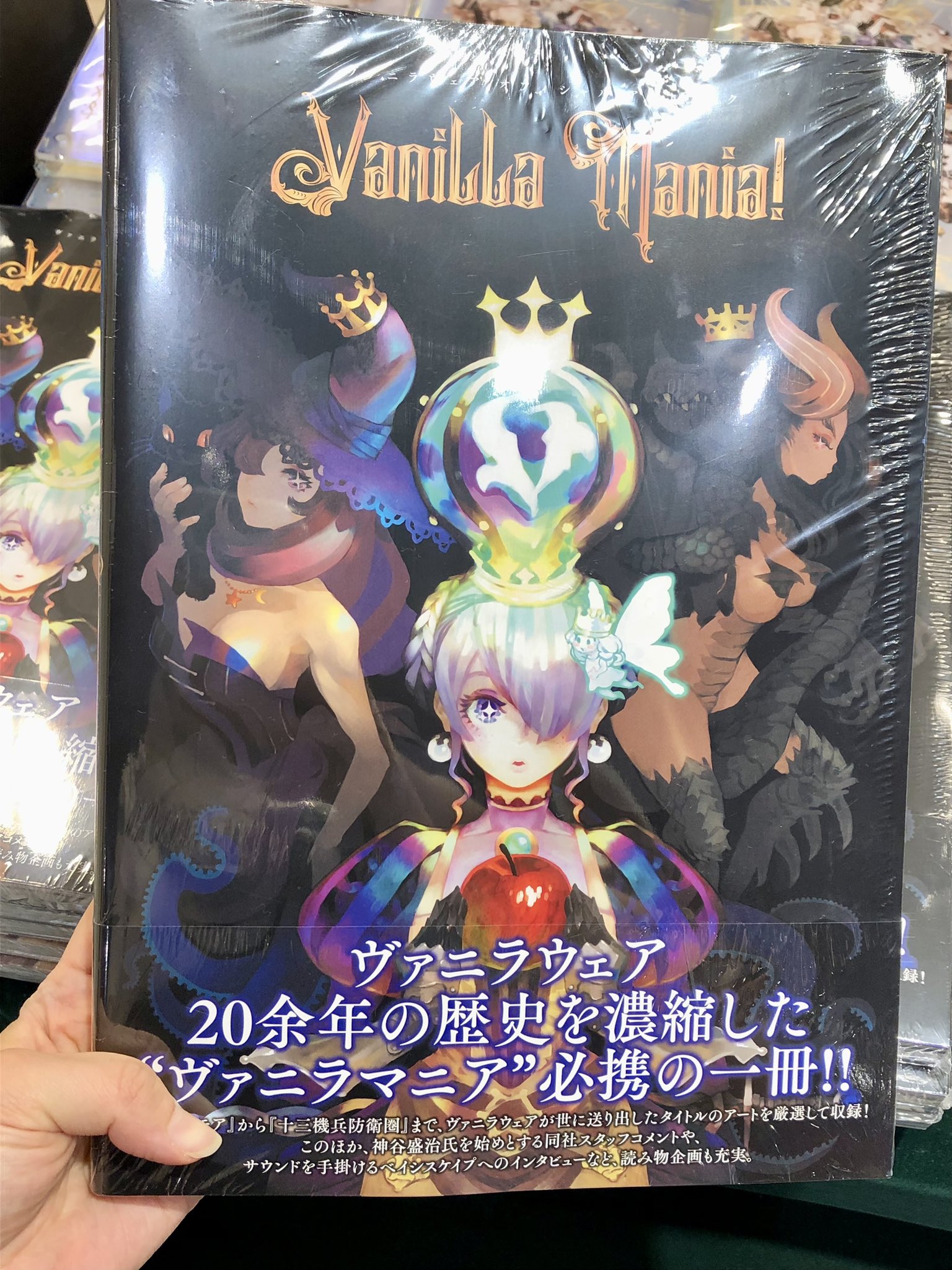 ヴァニラウェア オフィシャル アートブック Vanilla Mania! 51i8aCYZfIL._SY200_QL15_.jpg