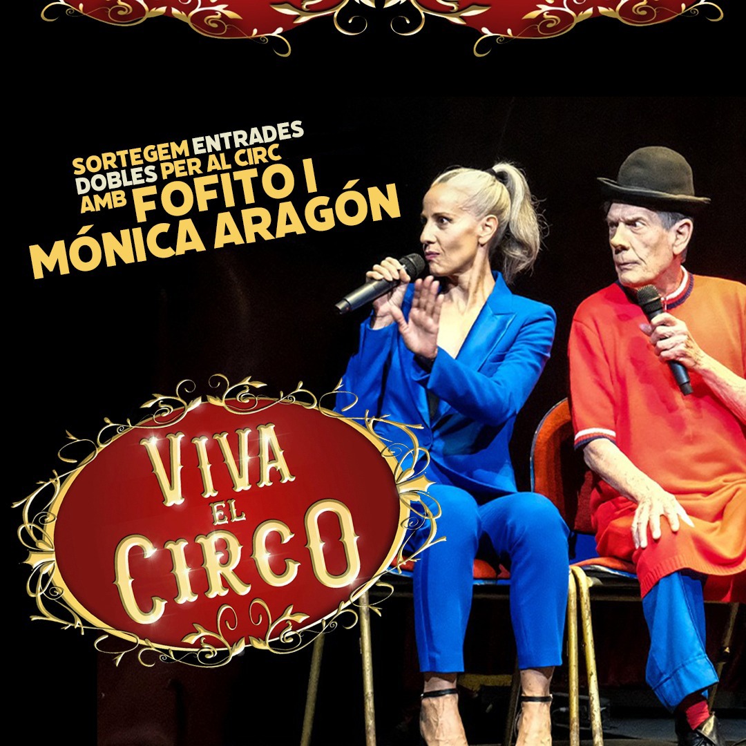 lacolladapunt's tweet photo. 🔥 ¡Sorteig ! 🔥 

🎪 El circ de @Fofito aterra a València i convida #LaColla els dies 7, 8 i 9 de juliol 🎟️! 

✅ SEGUEIX @lacolladapunt 📲
✅ COMENTA esta publicació dient què t'agrada més de #LaColla 
✅ MENCIONA un amic o amiga

📣 Fins dilluns 3 de juliol 📌 a les 22 h 🕙 https://t.co/2hVgPmc96b