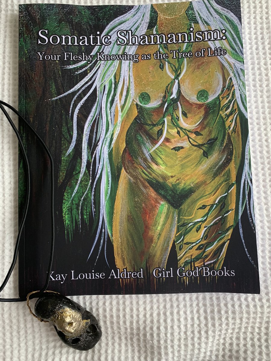 BarbaraOMearART's tweet photo. Good things coming! Just received my copy of ‘Somatic Shamanism Your Fleshy Knowing as the Tree of Life’ by @kaylouisealdred and @girlgodbooks 🙏💕Looking forward to doing Kay’s Shamanic Couse . I was honoured to be invited to review the book as a Celtic Shamanic Practitioner💫❤️ https://t.co/xKxdTEXeiI