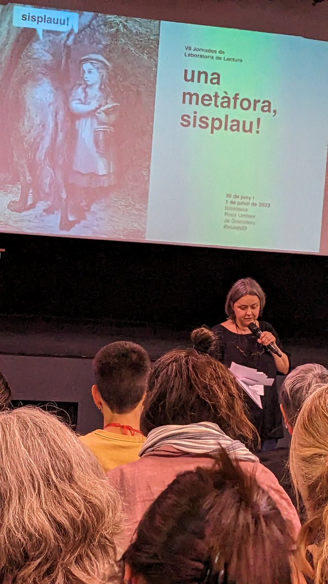 GRN_cultura's tweet photo. 📚🦊Una metàfora, sisplau!
Inaugurades les VII Jornades de Laboratoris de Lectura de la Biblioteca Roca Umbert de #Granollers. #Brulab23

@bibliotequesgr
@rocaumbertfa
@granollers 
@bibliotequesXBM https://t.co/gsKC8yN9mP