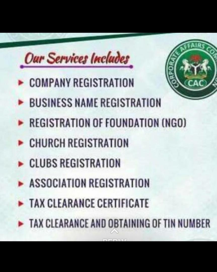 DeolaBreign's tweet photo. Our service delivery is Smooth and fast and affordable #RegisteryourBusiness #BeautyTukura  #senatepresident https://t.co/0qTd92qDKk