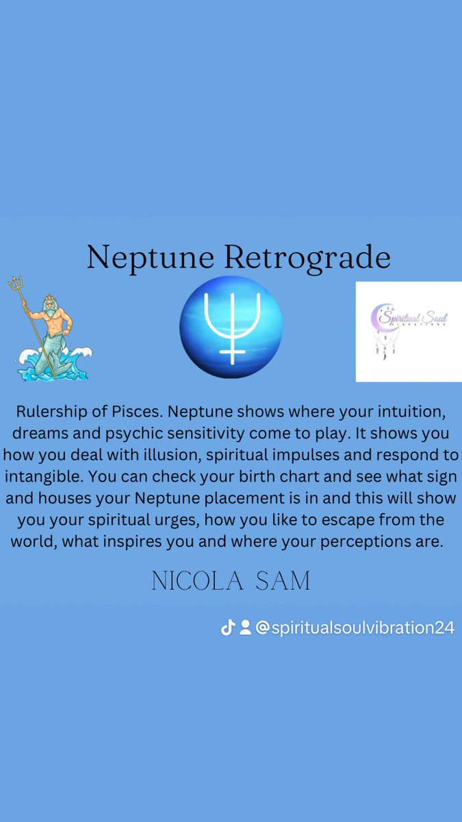 Neptune goes into retrograde today. Here’s what you can expect #neptuneretrograde #astrology #planetenergy