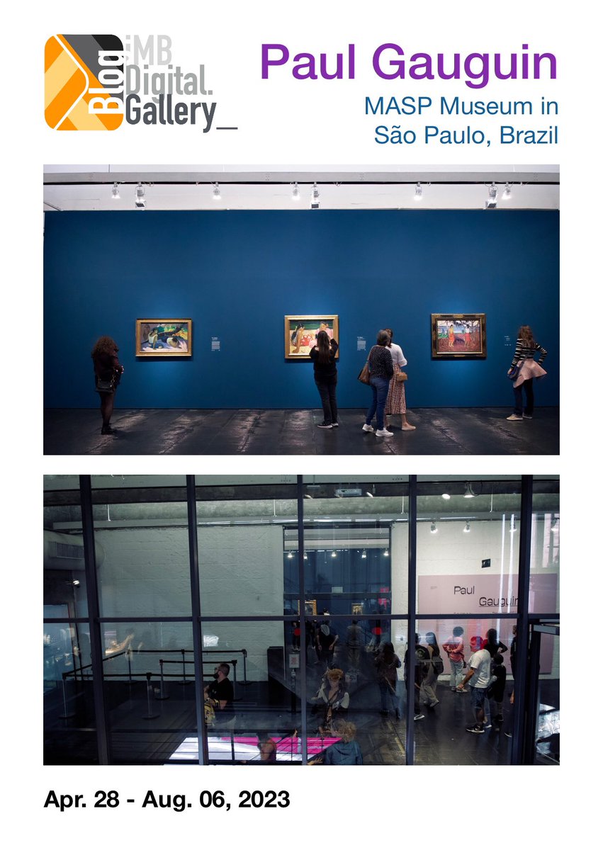 #masp #saopaulo #brasil #brazil #brasilien #art #arte #exhibition #exhibition2023 #PaulGauguin #painter #painterslife 
imbdigital.gallery/blog/paul-gaug…