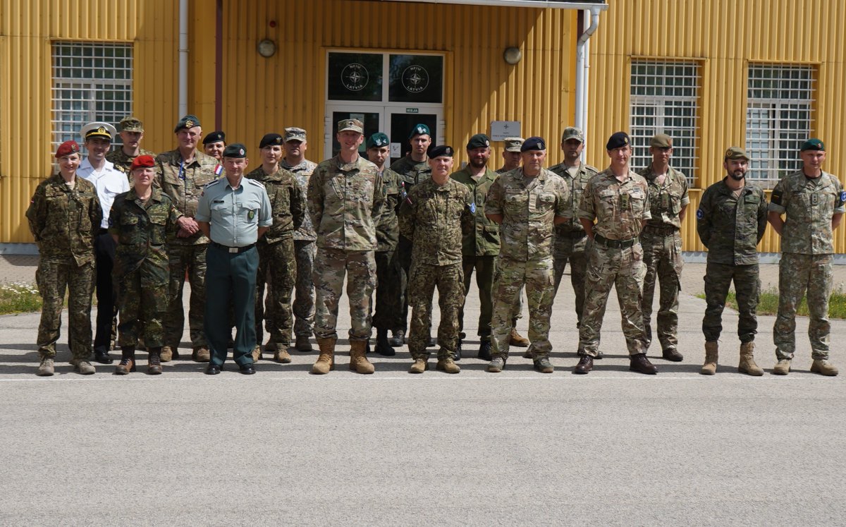 ⚔️Together with reps from 🇱🇻, NATO entities & allies #NFIU 🇱🇻 conducted table-top exercise 'Enabler'. We were able not only to identify potential shortfalls, but also mitigate them, ensuring rapid deployment of high-readiness forces (if situation requires). 💪#StrongerTogether