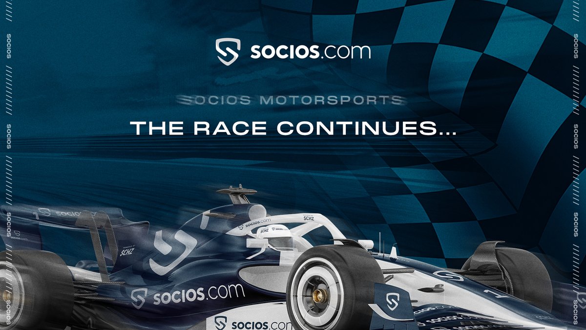 Hey all, just a reminder that you can race over to @socios in order to follow the latest motorsport content and continue being more than a fan! 🏎️💨 #BeMoreThanAFan