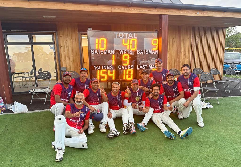 Proud day for Rangers... Won Reading Midweek Cricket League's Keith Mitchell Memorial Cup - 2023🏏🎉🎊