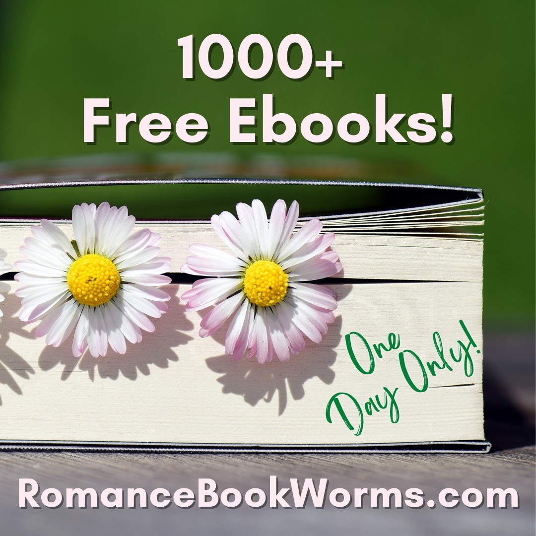 Today only, you can download over 1000 romance books for free on romancebookworms.com
You can get them for Kindle, Kobo, Nook, Apple and Google! #AmReadingRomance #RomanceReading
#RomanceBookworms #zoebub