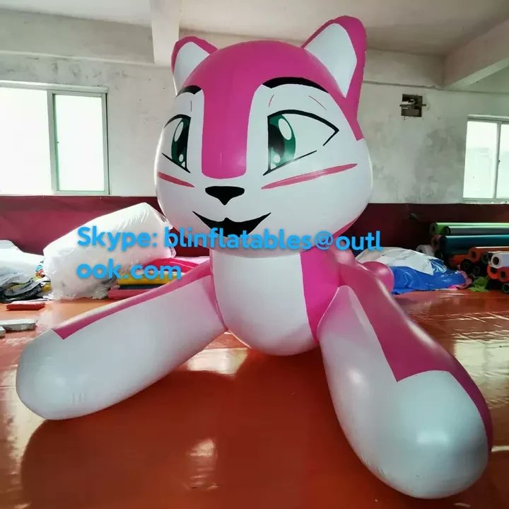 BeileCo's tweet photo. Do you like cat?
#inflatablecat
#inflatablecartoon
#beilecartoon
#pinkcat
#PVCcat https://t.co/HWu4RuFUAq
