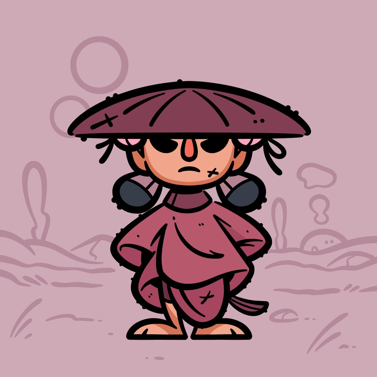 kopokostudio's tweet photo. Klones Ancestor : Sakuro 🌸 #KOPOKO 
Apparently the nobles will be able to fall into a sect 😳 https://t.co/c63dU4ShLc