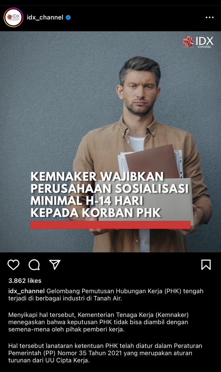 hrdbacot's tweet image. Makanya sejak winter tech liat fenomena PHK di hari H tanpa di kasih garden leave. 

Padahal aturannya udah clear kaya gini di UU, suka binggung katanya HR di startup tuh strategis dan memanusiakan manusia, tapi hal basic dan fundamental aja g dilaksanakan, kacaw..