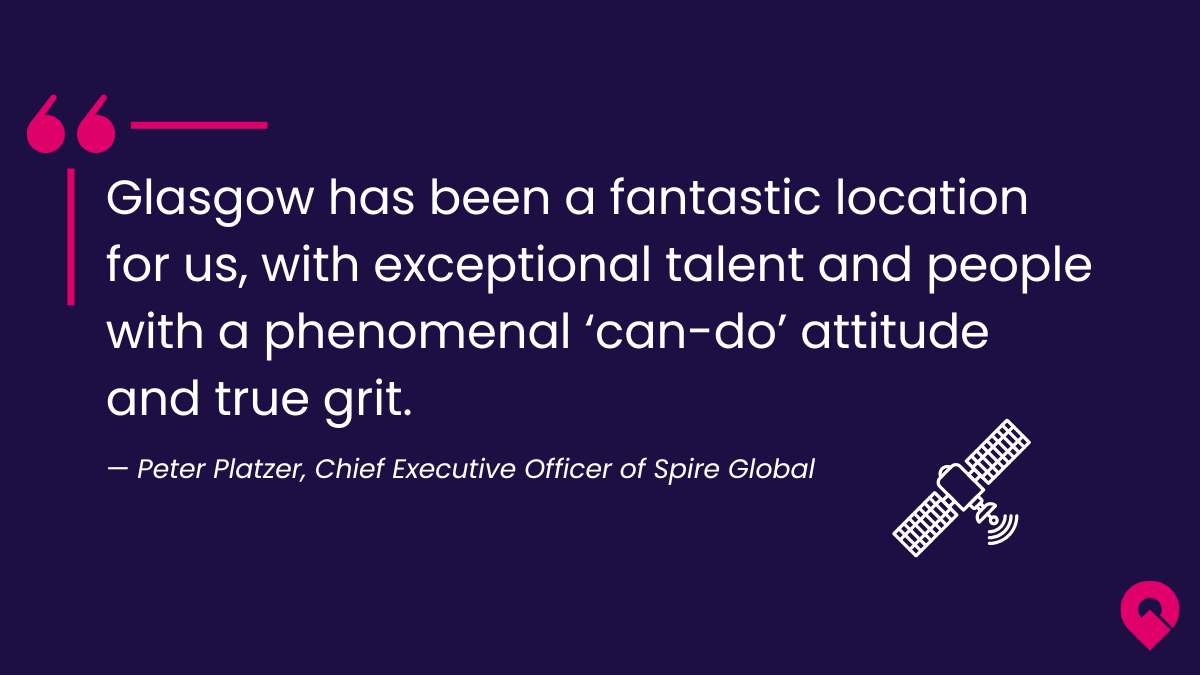 Invest Glasgow (@invest_glasgow) on Twitter photo Spire Global is one our successful inward investors. To cope with new innovations and rapid growth Spire has expanded its Glasgow operation and expects to create a further 20 jobs in the coming year.
More 👉 ow.ly/g0gg50ORVy8
(h/t <a href="/skyparkHQ/">Skypark Glasgow</a>) Spire Global is one our successful inward investors. To cope with new innovations and rapid growth Spire has expanded its Glasgow operation and expects to create a further 20 jobs in the coming year.
More 👉 ow.ly/g0gg50ORVy8
(h/t <a href="/skyparkHQ/">Skypark Glasgow</a>)