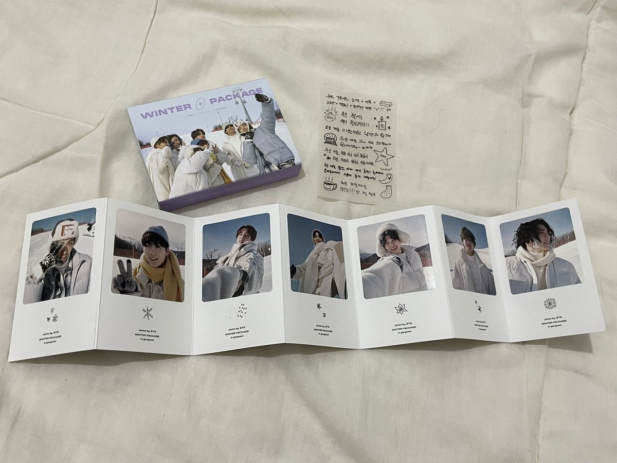 happybuynsell's tweet photo. wts lfb 

bts winter package 2021 
mini photo box 

- ₱150 + sf
- all are in good condition
- no to sensitive buyer
- no to rush shipment

mod: j&amp;t only
mop: gcash / maya only

t: rm namjoon jin suga yoongi jhope jimin v taehyung jk jungkook https://t.co/WkyNsRDzmc