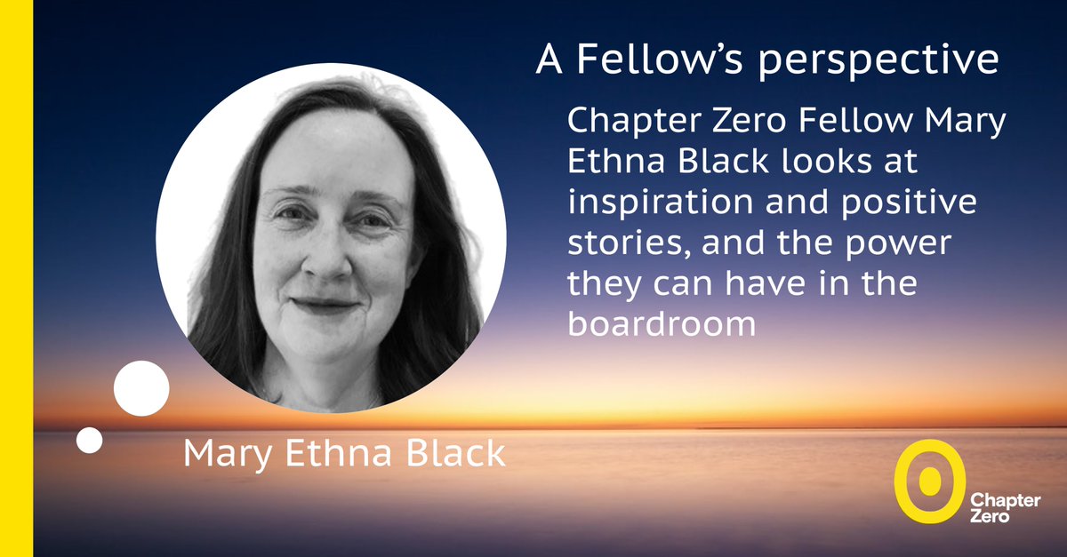 In the third blog of her seven-part series on being a climate-active non-executive director, Chapter Zero Fellow <a href="/DrMaryBlack/">Mary Ethna Black 💙</a> looks at inspiration and positive stories, and the power they can have in the boardroom.

Take a look: bit.ly/3NTiZvb