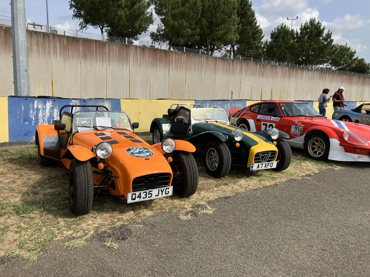 Excited to be at Le Mans Classic in the club paddock. Looking forward to seeing some great racing.