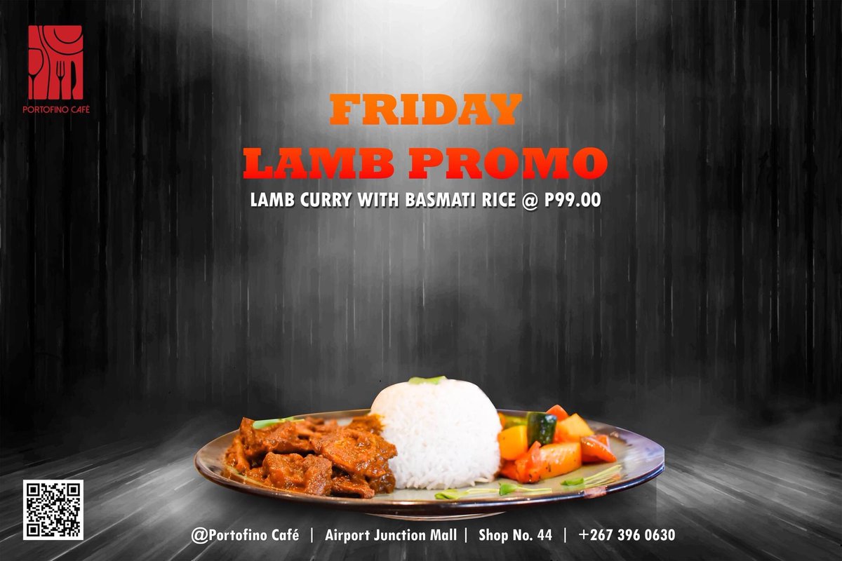 A delicious and flavorful lamb  curry served with some perfectly cooked Basmati Rice is the perfect way to dine in for your Friday🤤

visit our store at Airport Junction Mall and flavor your day with our lamb curry promotion
#modernItalianEatery#BasmatiRice