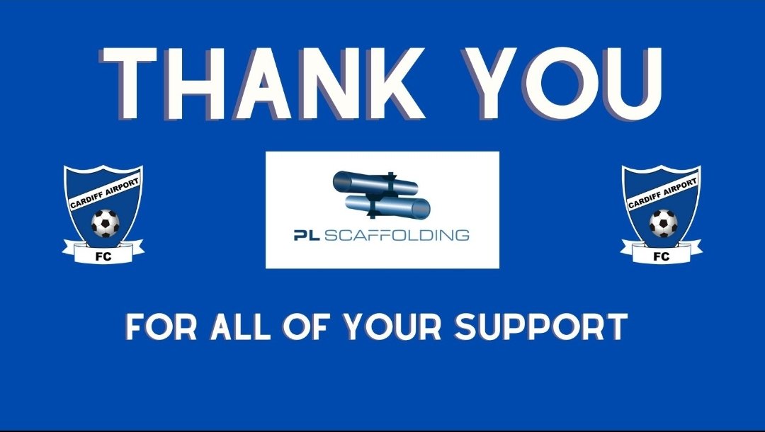 A new sponsor for 23/24, thank you to Josh Penberthy and his team at PL Scaffolding.