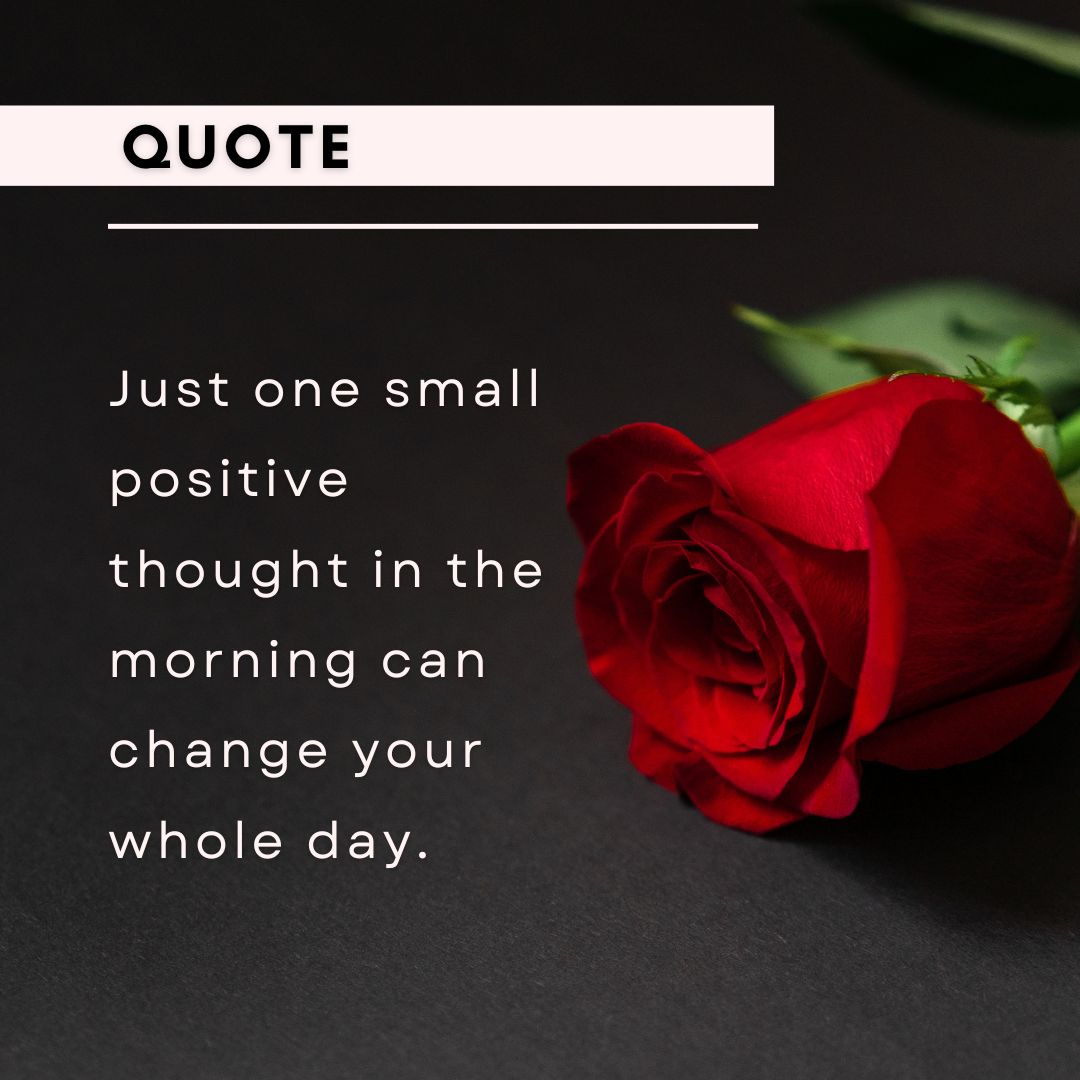 Positivity is such an important part of mindset &amp; has a huge influence on well-being.  
What was your positive thought for this morning?  Please share it so others can read it.  Perhaps your positive thought will resonate with someone who really needed a lift today. #mindset