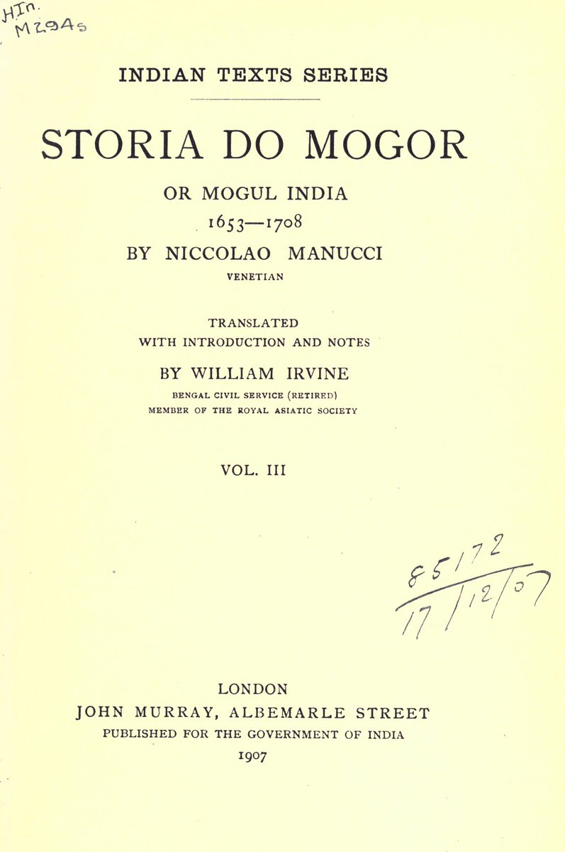 im_visuals_'s tweet image. #Debunking — Aurangzeb got his knee dislocated when Marathas attacked his camp.

#Reality — Aurangzeb got his knees dislocated at the siege of Panala-garh fort. [Storia Do Mogor]

Muntakhabul Lubab is wrong as it's impossible for Khafi Khan to know what Aurangzeb was imagining.
