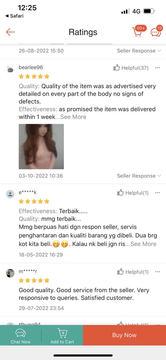 masitah96's tweet photo. So my friend was browsing through shoppee and she came across sex toys (which is fine) but what’s not fine is that its sex toys replicating a child’s body and guess which population bought it? Of course meleis. Mmg berpuas hati?????? This is so sickening and disgusting????? https://t.co/fpggaTwn0U