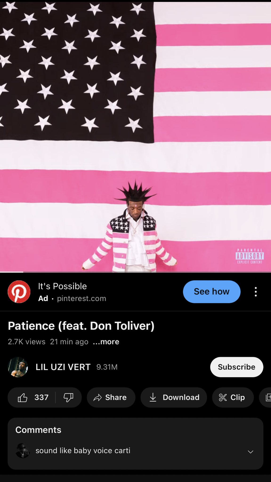 Patience - Lil Uzi Vert 