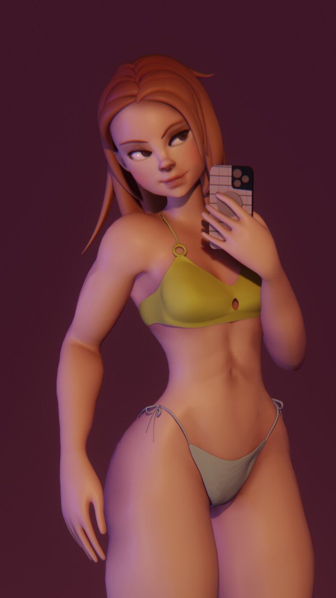 I've always been a 3D artist but I've not always been interested in NFTs until about 2-3 weeks ago. Do you think If I make an pfp NFT collection with this art style it would be popular? If anyone wants to fund it reach out to me. #Web3 #NFTs #Metaverse #characterdesign #beachgirl