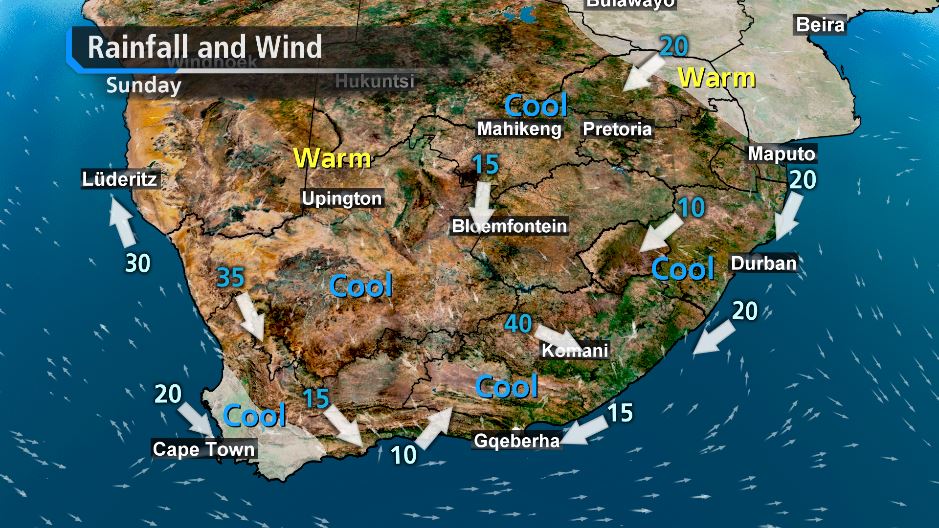 Good morning, it's the weekend baybeeeeee 😁💃🕺 Here is your latest #weather update #SABCNews #sabc #sabcweather #MorningLive #morninglivesabc