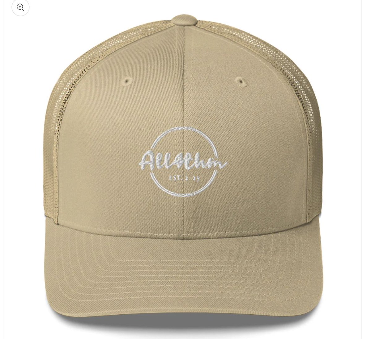 Khaki Retro ALL4THM Trucker Cap, 6 Panel Cool Fabric Blend, One Size Fits Most  #ALL4THM #khakiretrotruckercap #all4thmretrotruckercap #coolfabricblendc #onesizefitsmost #customordercaps #madetoorder #uniquegifting #shopsmallonline  bit.ly/3XtYNU1