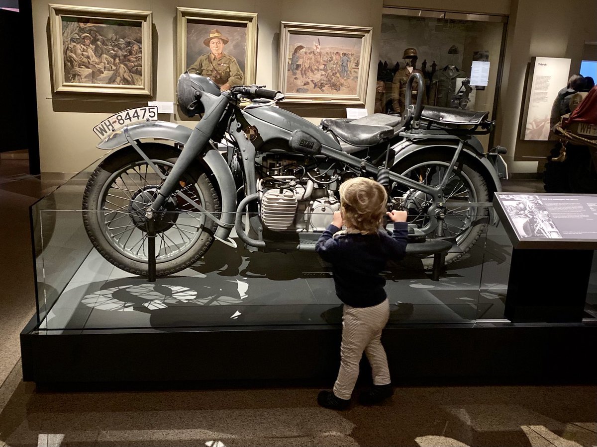 PennyEdwell's tweet photo. Whistle stop tour of every wheeled and winged thing still on display at @AWMemorial this morning 🌺 https://t.co/UDdgJNVjiX