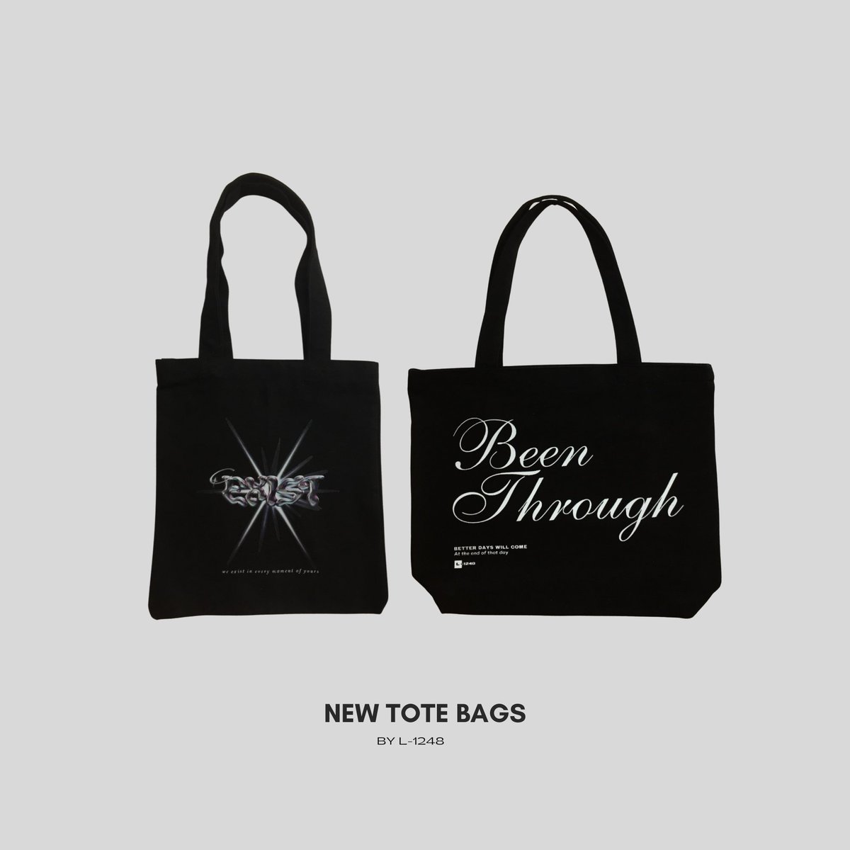 l1248_official's tweet photo. Shop our new tote bags on our website today! 
(link in bio)

#HearMeOut_EXO #exo #exol #exoexisttotebag #exohearmeout #fashion #exototebag #kpopmerch https://t.co/HFbGjRbjlb