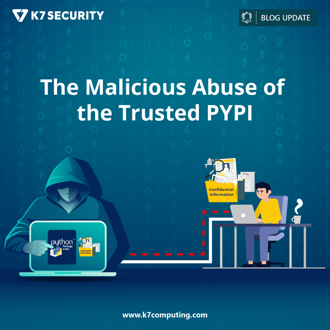 k7computing's tweet image. Find out how a malicious code sneaked into one of the packages, secretly collecting sensitive data from Windows users. Explore more at bit.ly/44689rF
#PyPI #PythonPackages #SecurityThreats #StayInformed #cyberthreats