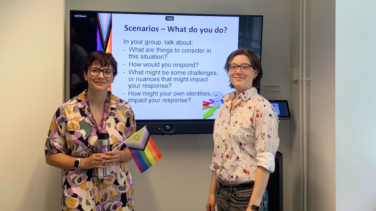 Masonic_Charity's tweet photo. 🌈 As a part of our EDI calendar, our staff participated in a Pride workshop given by two members of our team. The turnout was fantastic and strengthened our commitment to fostering a valued and respectful environment. #PrideWorkshop #LGBTQIA+ 💙🌈✨ https://t.co/z362j1VnzE