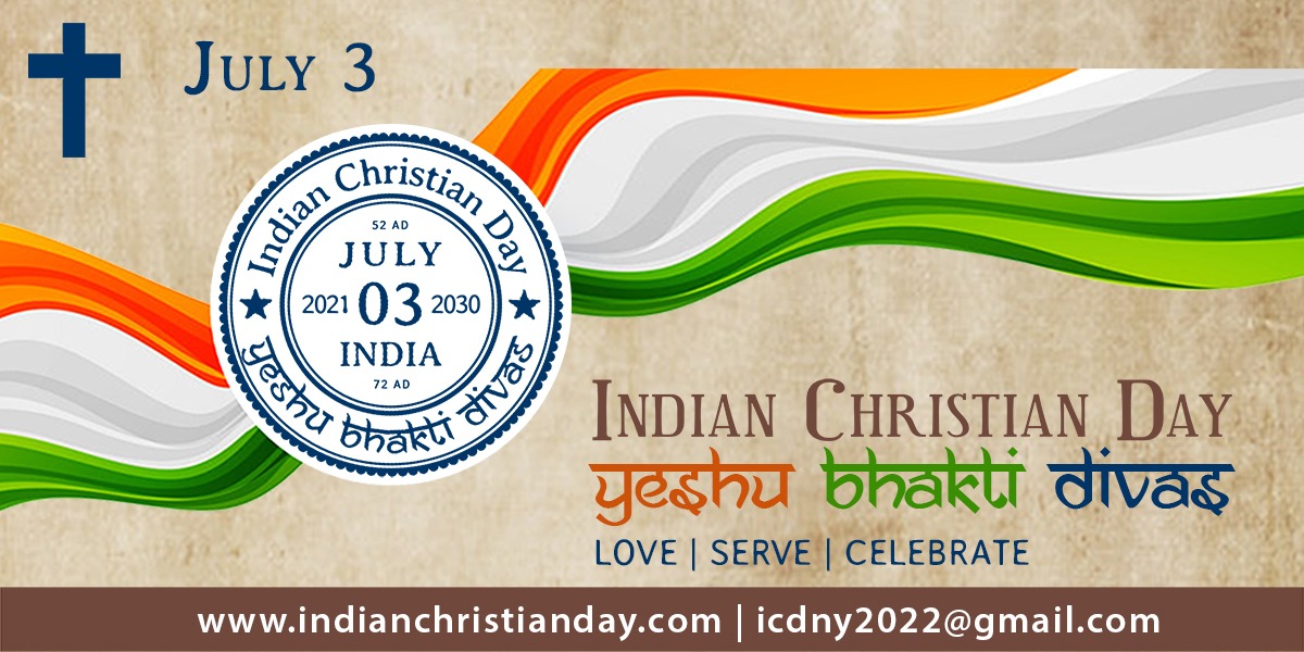 Fiacona_us's tweet photo. #IndianChristianDay, celebrated on July 3rd marks the arrival of the Christian faith in the Indian Subcontinent in AD 52. Apostle Thomas was martyred in AD 72 near Mylapore, India. July 3rd is considered Thomas' martyrdom day. Come celebrate 2000 years of faith in India with us. https://t.co/h3A4dDj6tG