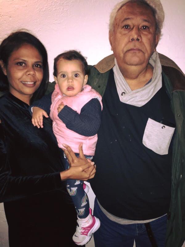 Pictured here with my Uncle Paul and niece Taya girl. In 1979, the Coe Vs Commonwealth case challenged the High Court on the basis of an unceded Aboriginal sovereignty over these lands now called Australia. Proud to call him my Elder and Teacher. #ForOurElders