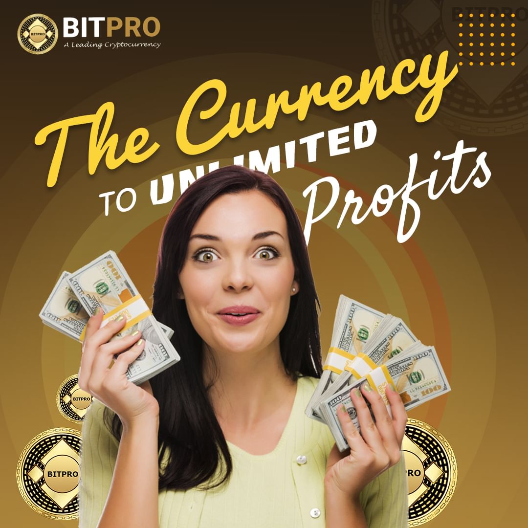 bitprocom's tweet image. Unlock limitless profit potential with Bitpro, the currency of boundless opportunities! 💰💎🚀

#bitpro #btp #binancesmartchain #bitprocommunity #cryptopower #multiplyreturns #cryptocurrency #financialfreedom #digitaleconomy #cryptoinvestment #investsmart #investinbitpro