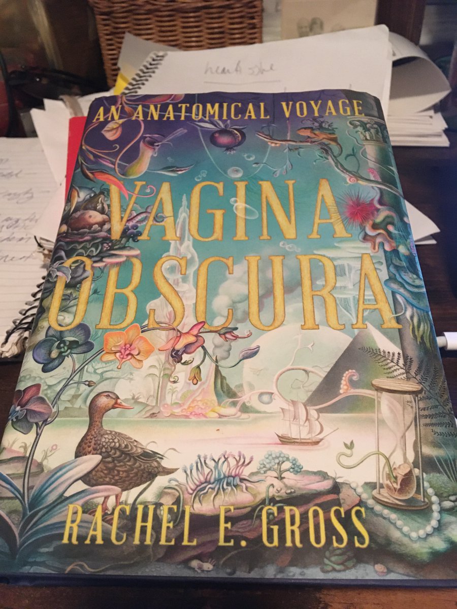 Today's recommended read: Vagina Obscura @rachelegross, inspired by conversation today with that brilliant @ASCO  leader studying sexual health in women in treatment for #lungcancer  @NarjustFlorezMD @IASC. #amreading #writersoftwitter