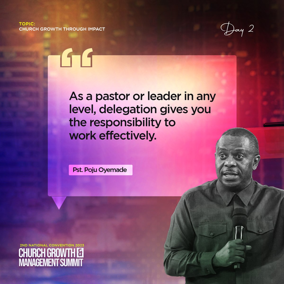 pstdavidogbueli's tweet photo. Nuggets from the ongoing Church Growth and Management summit.

#pastordavidogbueli
#dominioncity
#globalmissionnetwork
#globalmission
#managementsummit https://t.co/GHJj7W5eaV