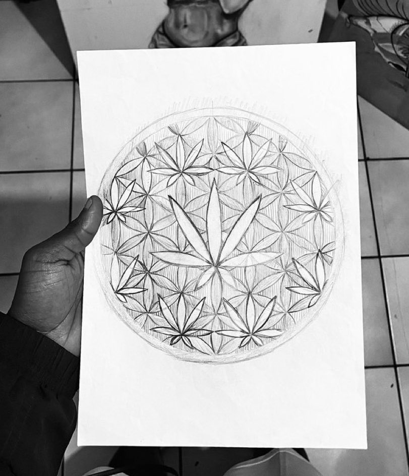 bigspliffuno's tweet photo. flower of life https://t.co/YsaA2CqUtY