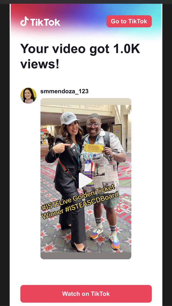 SMMendoza123's tweet photo. Join me @tiktok_us Learn all about my #edtech #CSforAll #CS4LAUSD #DigCitLeader #DigCitCommit #AI #leadership #LAatISTE #ISTEBoard #ISTEASCDBoard Journey with @LASchools @ITI_LAUSD @LAUSD_Achieve @ISTEofficial @ASCD @LAUSDCIO @CSforCA @ACSARegionXIX @ALASEDU @k12hsn https://t.co/P7D3NFXw8l