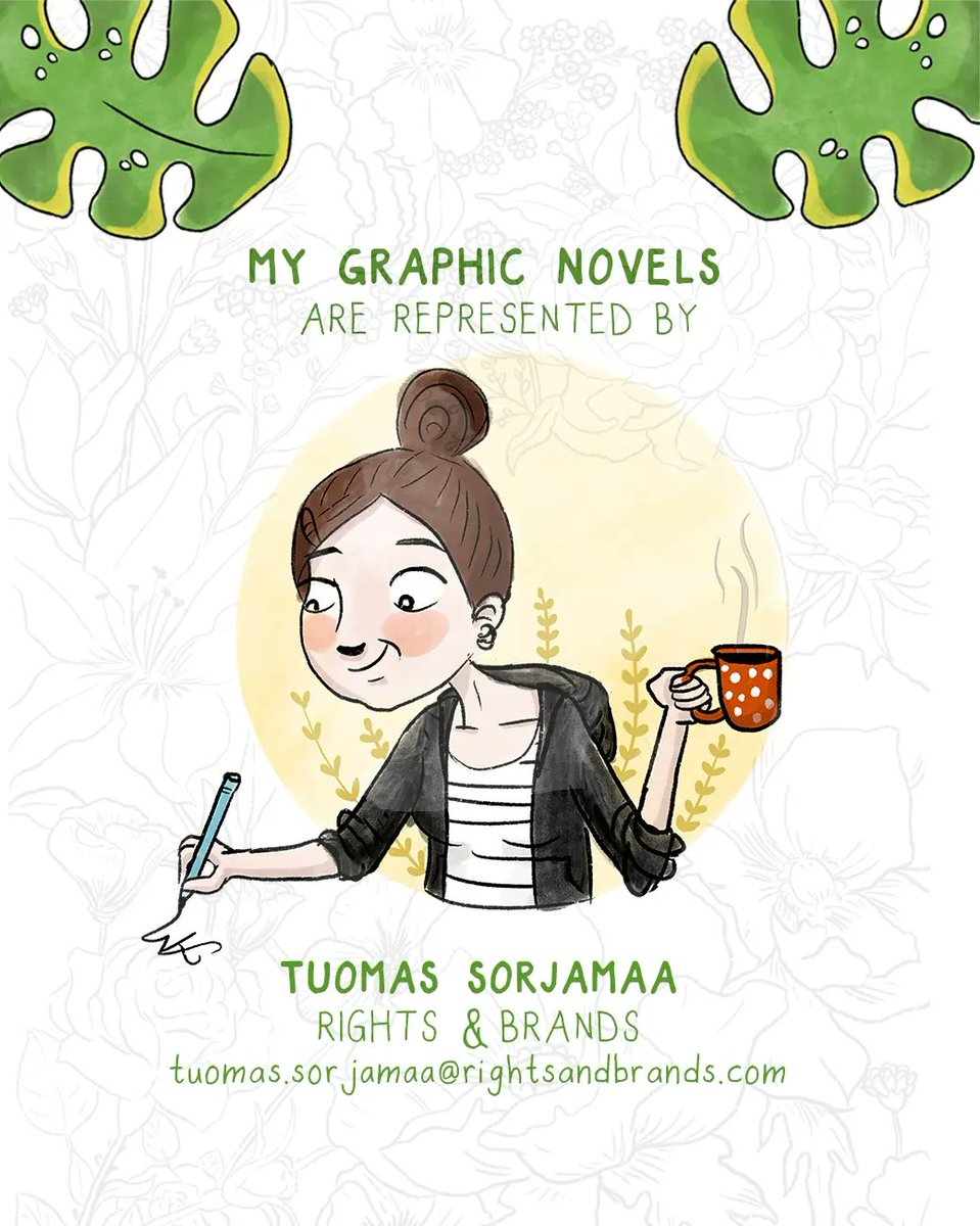 MuhonenAnne's tweet photo. My graphic novels are represented by Tuomas Sorjamaa at Rights and Brands  💛 
https://t.co/dAdJJP7Bfl https://t.co/mesDd59NRq