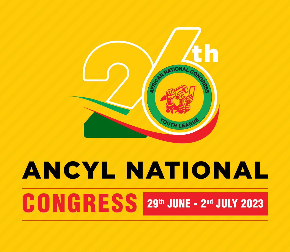 MbalulaFikile's tweet photo. Today marks the commencement of the 26th ANCYL National Congress. ✊🏽
#26thANCYLNationalCongress https://t.co/yftSrdyPDo