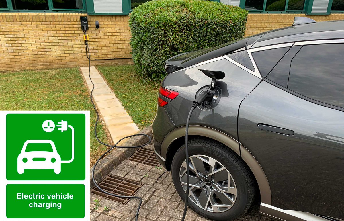 Towards a #cleanerfuture, we installed electric vehicle (EV) chargers at work!

But that's not all! Our pledge to a #greener world also applies to our machinery. Our robust machinery helps #reducewaste, preserve resources & protect the environment. 🌍

#EVCharging #PositiveChange