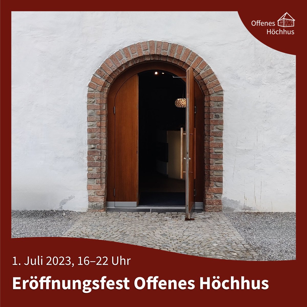 EliasR94's tweet photo. Das Offene Höchhus wollen wir nun offiziell eröffnen: Alle sind eingeladen, der Eintritt  frei.  Essensstände, Gesichter und Geschichten, Musik und die  GastgeberInnen erwarten.
📅 Samstag, 1.7.
⏰ ab 16 Uhr
📍 Offenes Höchhus, Steffisburg

https://t.co/XQBBYy0Nuy https://t.co/cijXMc89oh