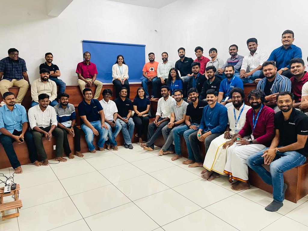 AmbiMoorthy's tweet photo. At GoZen we have always believed in the power of good-will and growing together as an eco-system 🤝 in sync with that philosophy,

@GoZen_Tech  is extremely happy to hosted the @awscloud  community outreach event in our Coimbatore office, in partnership with the tech powerhouse @TheShellKode 

It was wonderful to meet, share ideas and learn from fellow SaaS startup Founders across multiple industries.

Coimbatore is an exciting place with amazing talent pool to build a startup, this event re-affirmed our faith in the eco-system.

Thanks to Kumara, Vartika, Prashanth, Aadarsh and the other wonderful AWS folks who put this event together.

Special mention to Arun and the amazing ShellKode team, you are going to keep hearing about them as they are keep growing by leaps and bounds.

Looking forward to much such gathering in the upcoming months. @AWSstartups