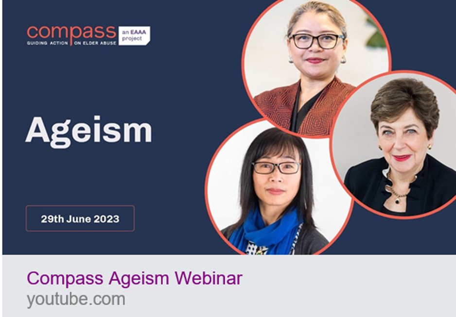 Thanks to EAAA @ElderAbuseAct for including me on the webinar discussing ageism and the ways it can be countered. Watch the webinar bit.ly/44lDLsY