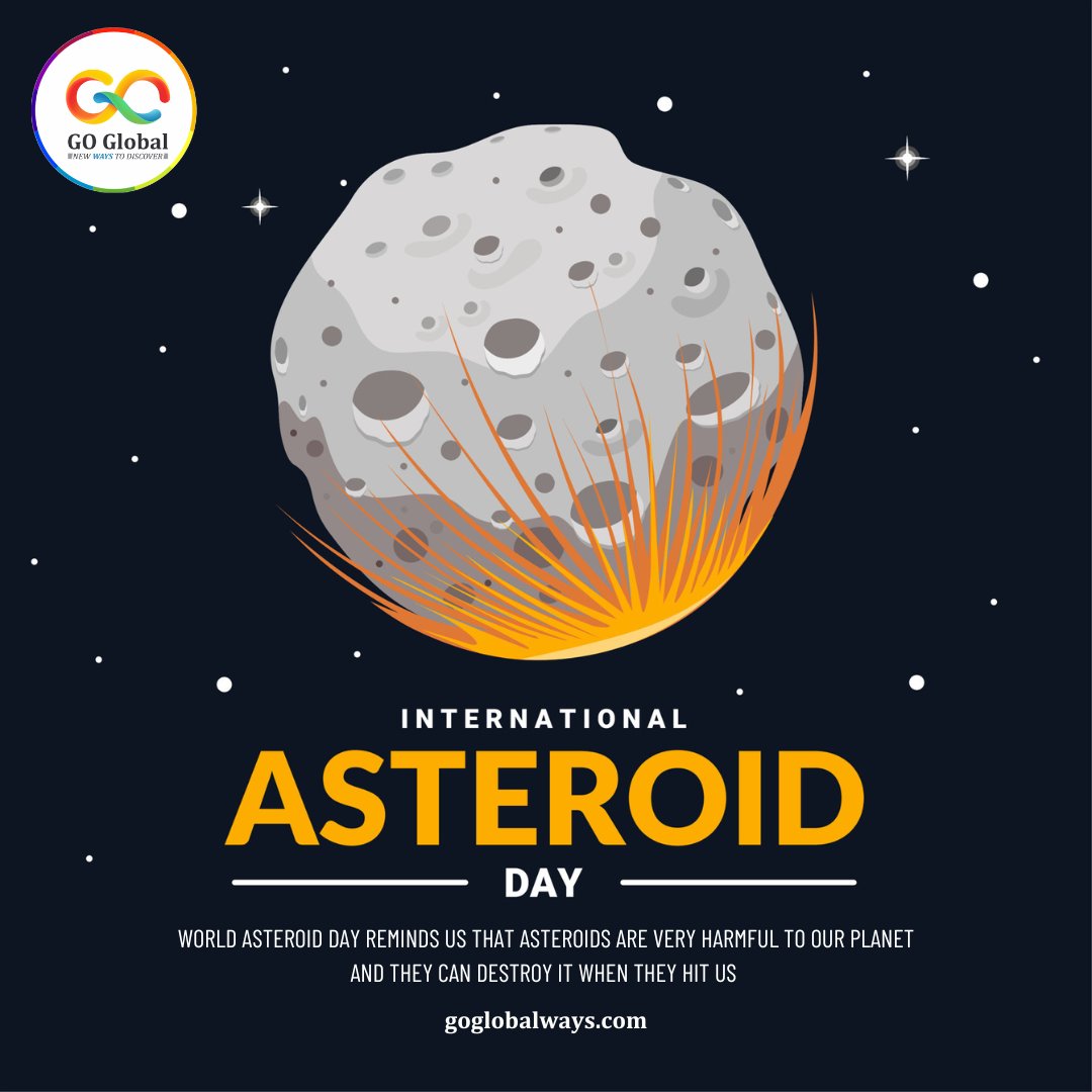 The world outside our planet is strange and that is what asteroids keep reminding us about. Warm wishes on World Asteroid Day to everyone.

#asteroid #asteroidimpact #asteroidday #asteroidday2023 #space #goglobalways #codingforkids