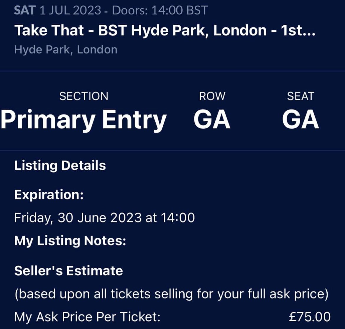 mcinallyd's tweet image. Anyone looking for a ticket still? I have 1 spare available due to a group member injured and no longer able to go. @thescript @takethat #TheScriptFamily reasonable offers accepted