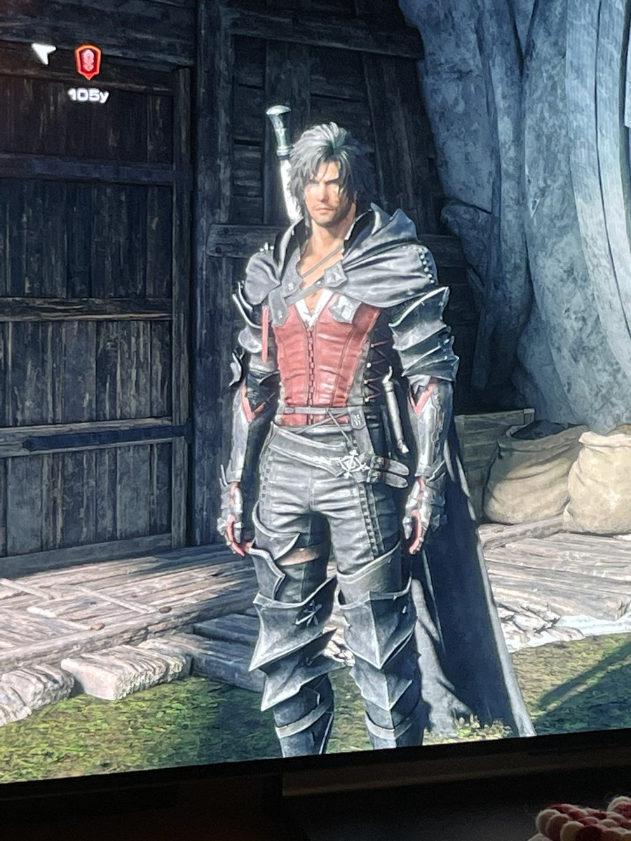 Clive’s outfit making near-constant saving throws