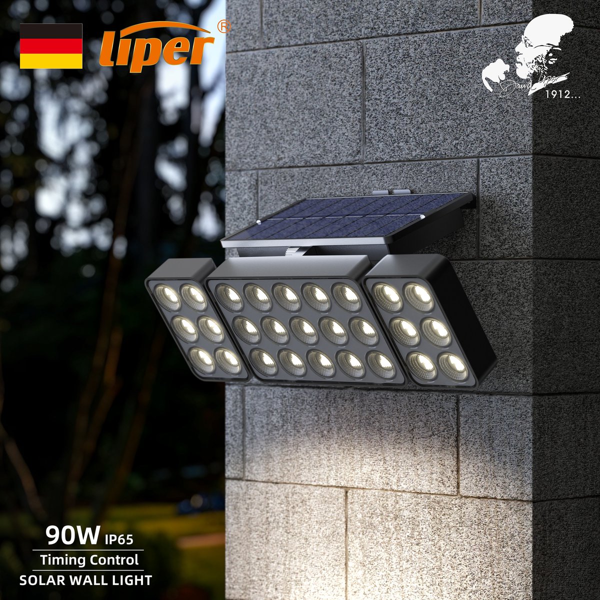 GermanyLiper's tweet photo. Solar wall light #liper #solarlight
📷 120-degree beam angle brings you a wide lighting environment
📷 Monocrystalline silicon solar panels have high charging efficiency and provide you with sufficient power every day
📷 Body angle can rotate, achieve multi-directional lighting https://t.co/dKqlaFP4AZ